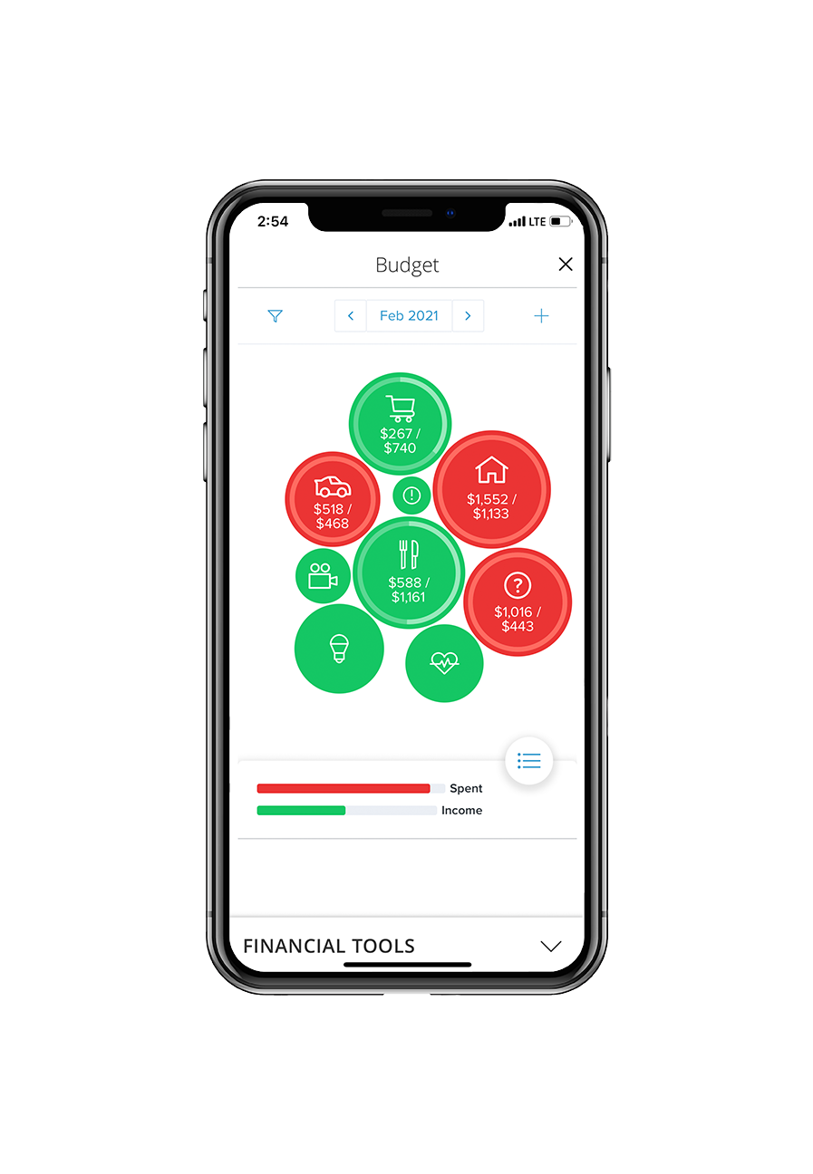 Extraco Bank Mobile App on an Apple Device