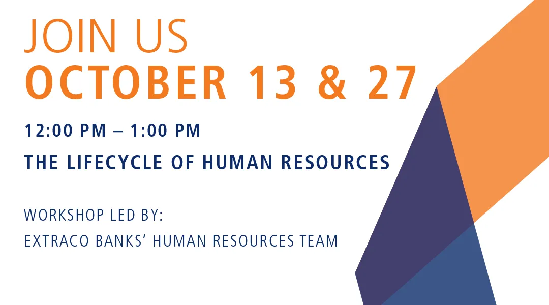 Join us for a two-part Bank & Brews webinar all about Human Resources