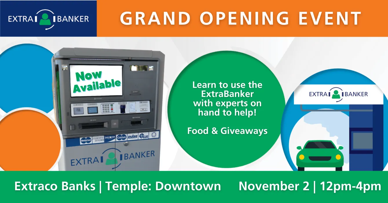 Grand Opening Temple ExtraBanker