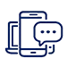 Mobile and Online Chat Icon