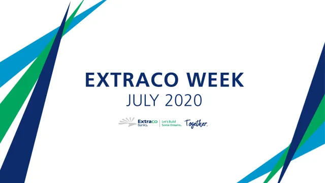 Extraco week banner