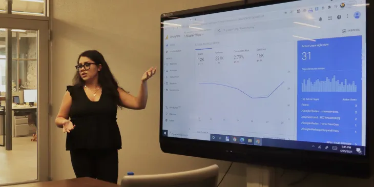 Carina Yebra Extraco Banks Google Analytics