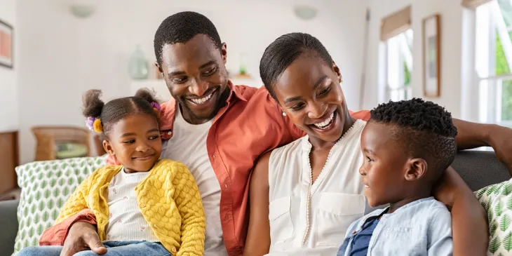 happy-black-family