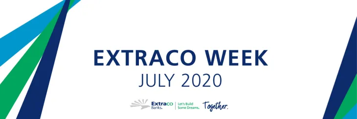 Extraco week banner