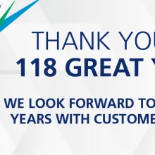 Thank you for 118 great years!