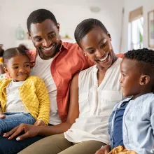 happy-black-family