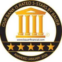 Bauer Financial 5-Star Rating - Jan. 2026